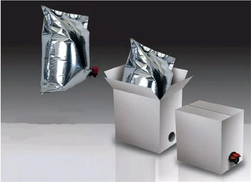 I-Laminated Aluminium Material Dispenser Ibhegi ye-BIB ekwiBhokisi yeWine yeJuice yesiselo sePowutshi yokukhupha (5)