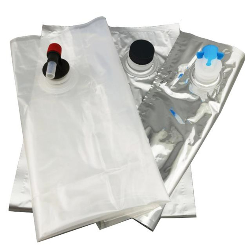 Мешок BIB дозатора ламинированного алюминиевого материала в коробках для раздачи винных соков (6)